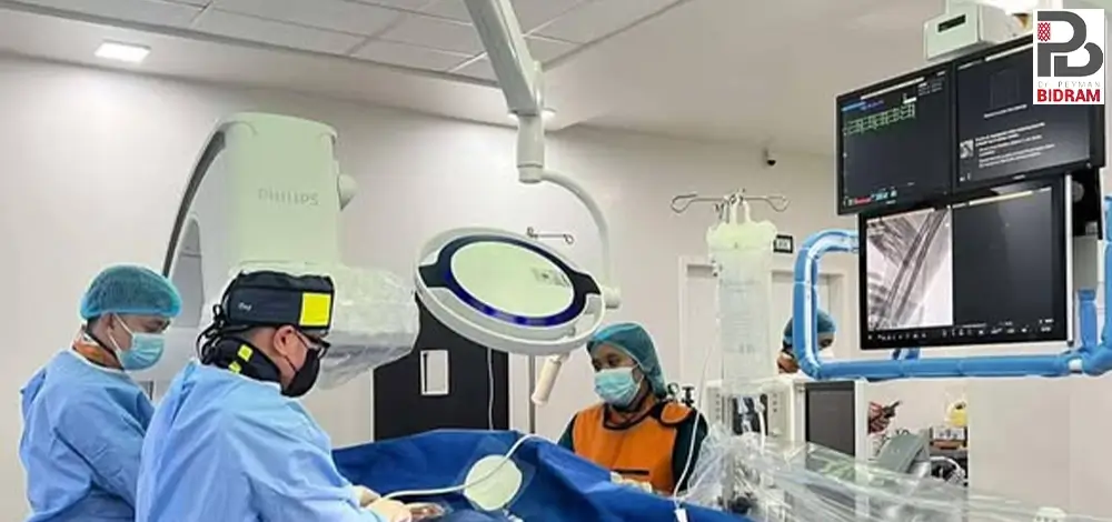 آنژیوگرافی از طریق دست