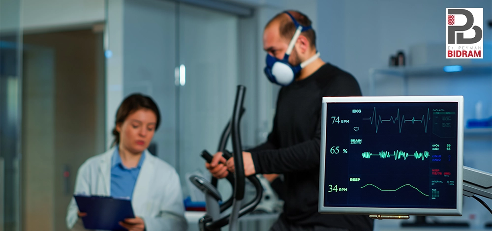 نتایج تست ورزش قلب