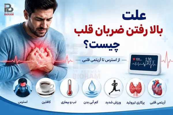 علت بالا رفتن ضربان قلب چیست؟